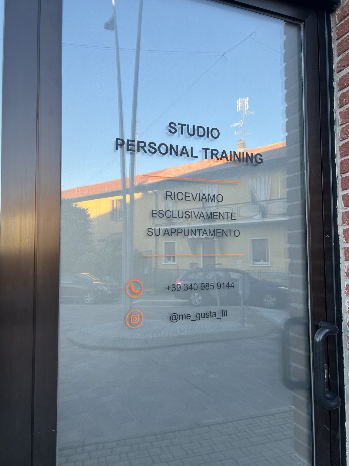 Ingresso su appuntamento dello studio Me Gusta Fit